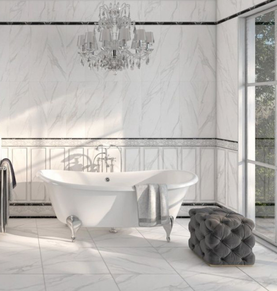 Plitka nastennaya Kerasol Armonia Estatuaria Capitel Blanco Rectificado 2