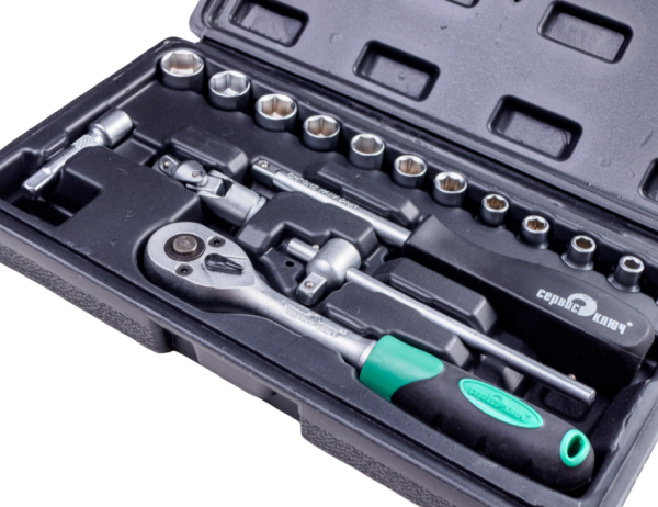 Nabor SERVIS KLYuCh instrumentov 17 predmetov 11017 3