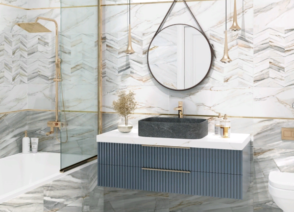 Bordyur Delacora Delta Listello Gold 2