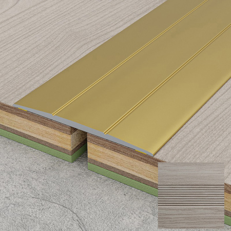 Styk na kleevoj osnove 36x900mm dub levante