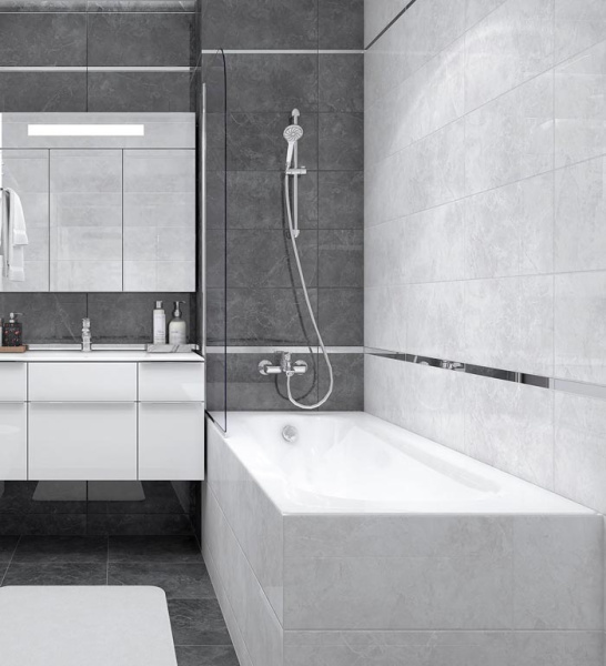 Plitka nastennaya Laparet Morgan seryj 2