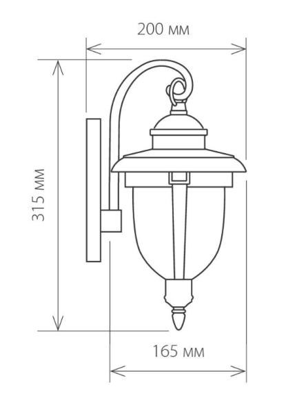 Svetilnik ulichnyj ELEKTROSTANDARD a028011 2