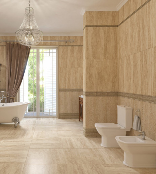 Plitka nastennaya Kerasol Armonia Travertino Sand Rectificado 2