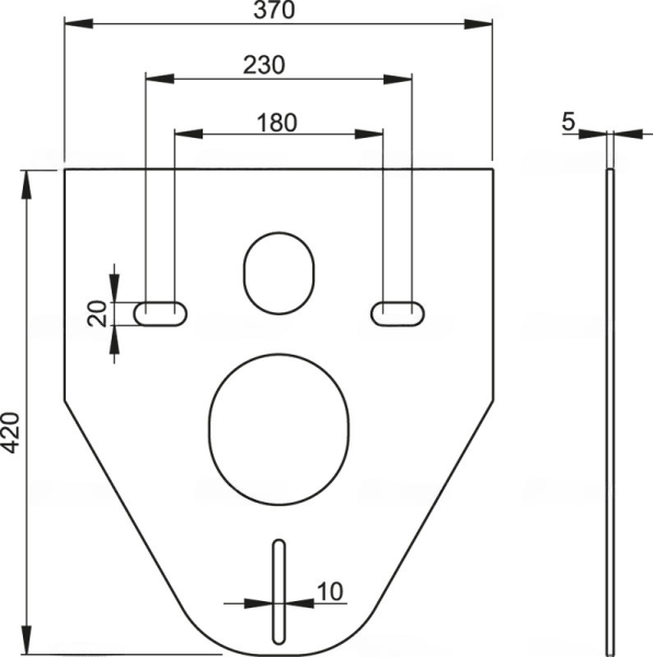 Zvukoizolyacionnaya plita ALCAPLAST M91 2