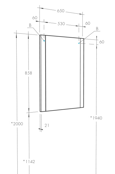 Zerkalo AQUATON Ariya 65 2 Zerkalo AQUATON Ariya 65 2