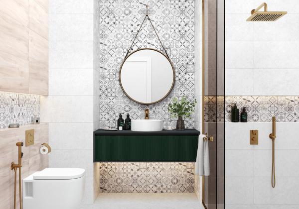 Plitka nastennaya New Trend Play White 2