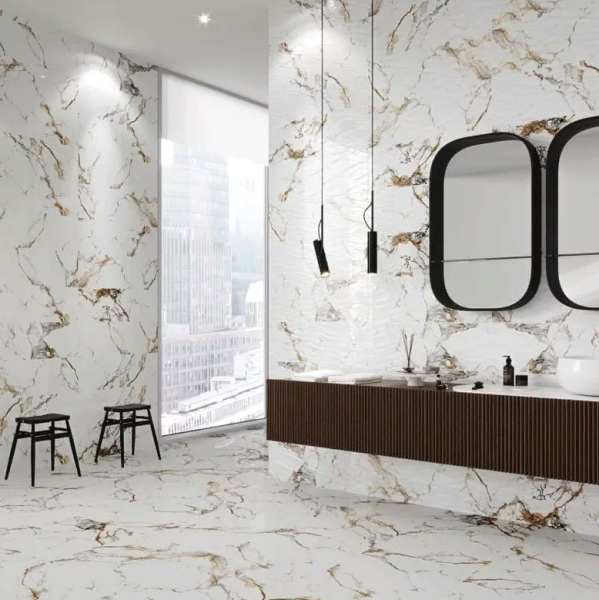 Plitka nastennaya Novacera Calacatta Brillante 30h90 2