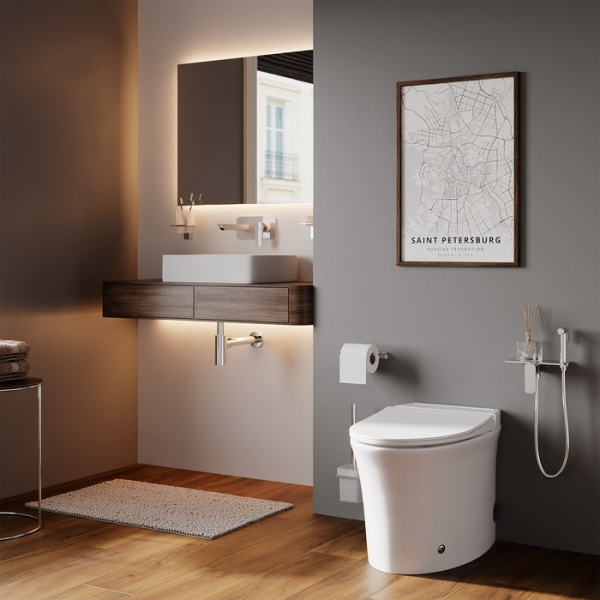 Unitaz pristavnoj s funkciej impulsnogo smyva 6