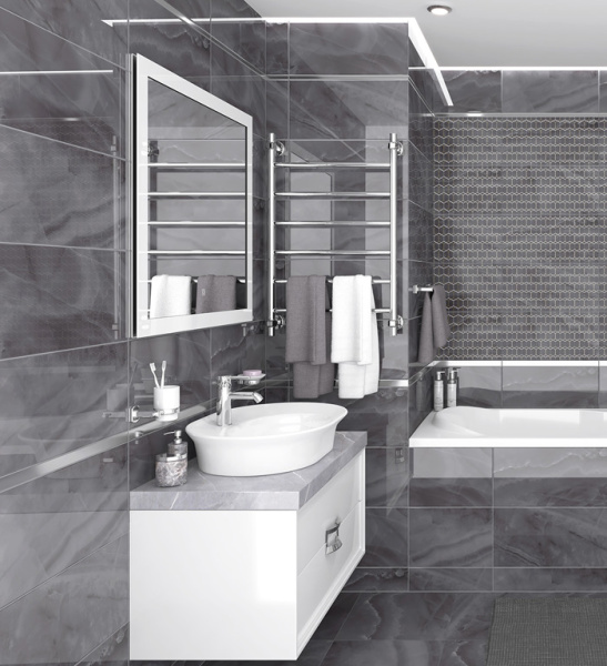 Plitka nastennaya Laparet Prime chyornyj 2