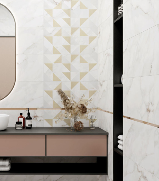 Dekor Laparet Dune belyj 2