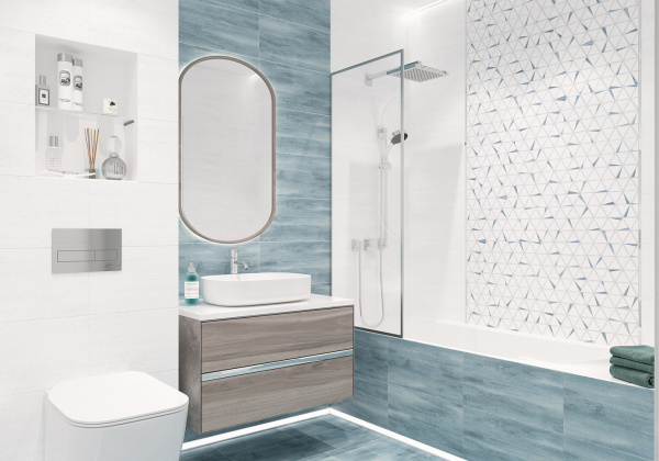 Plitka nastennaya New Trend Dax White 2