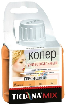 Koler miks TICIANA universalnyj persikovyj 80ml F713