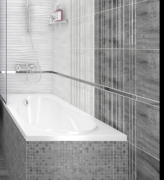 Mozaika Laparet Concrete tyomno-seryj 30h30 2