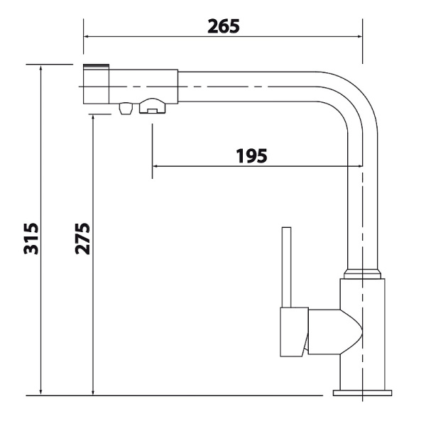 Smesitel dlya kuhni F4352-20 2