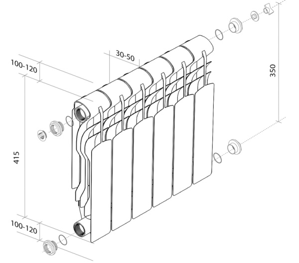 Radiator Royal Thermo 2