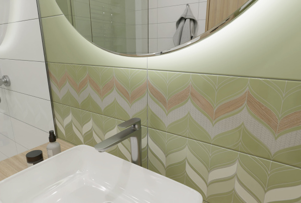 Dekor EM-TILE Milagro Lan Deco Olive 2