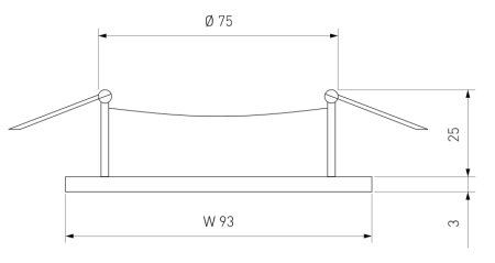 Svetilnik vstraivaemyj ELEKTROSTANDARD a035243 2