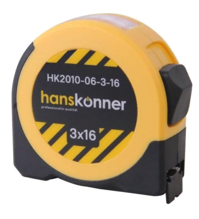 Ruletka 3m h 16mm s oknom Hanskonner 1