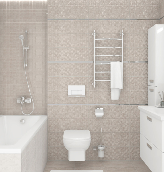 Dekor mozaichnyj Laparet Royal bezhevyj 2