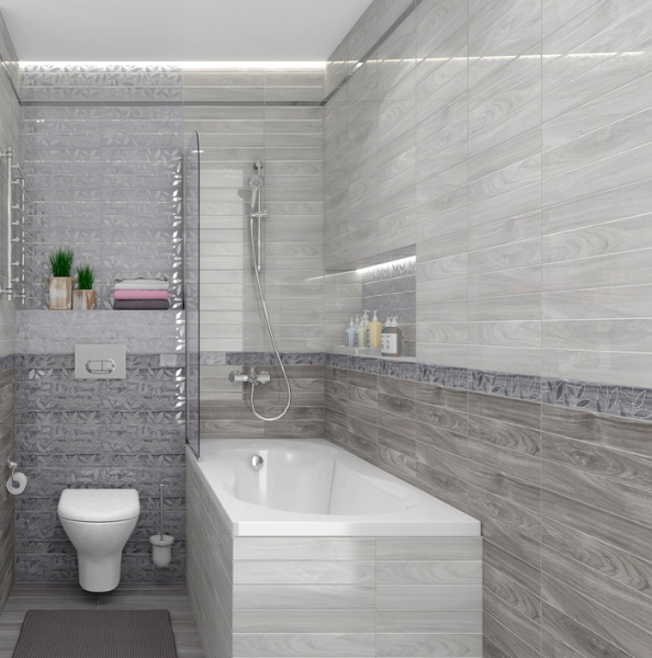 Bordyur Laparet Bona tyomno-seryj 2