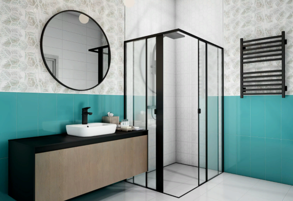 Dekor nastennyj EM-TILE ColorBreeze Deco Leaves 2