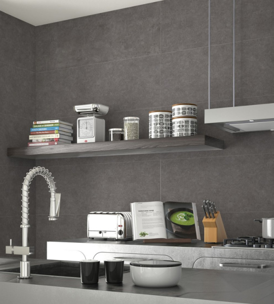 Plitka nastennaya Emigres Rev. Microcemento Negro 2