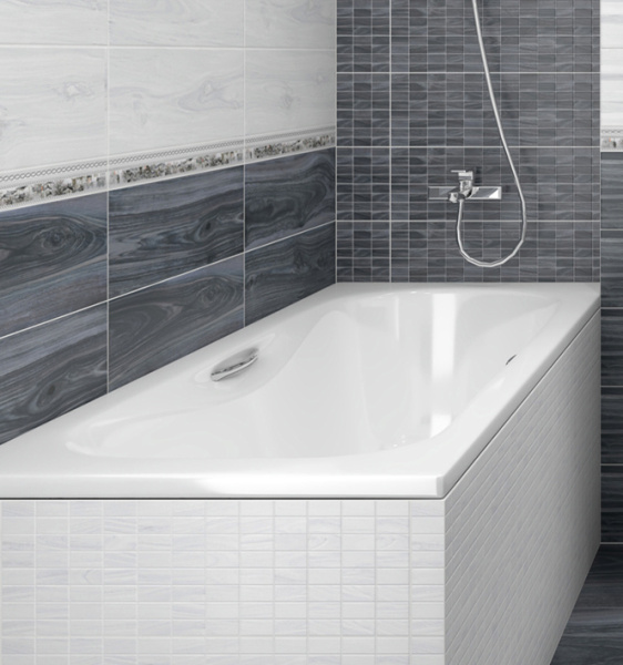 Dekor mozaichnyj Laparet Zen belyj 2