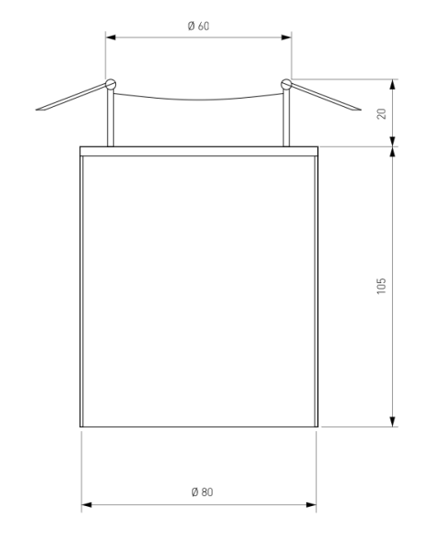 Svetilnik nakladnoj potolochnyj ELEKTROSTANDART a040975 2