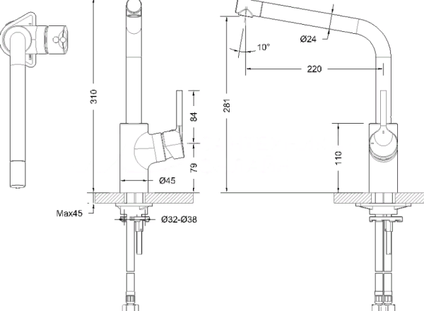 Smesitel dlya kuhni BRAVAT PALACE F7172217CP1RUS 2 Smesitel dlya kuhni BRAVAT PALACE F7172217CP1RUS 2
