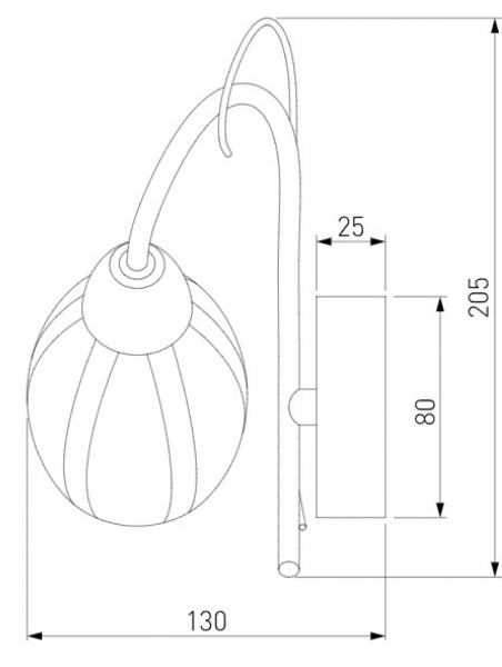 Bra s plafonom EVROSVET 78642 2
