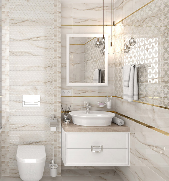 Dekor Laparet Happy Tact bezhevyj 20H60 2