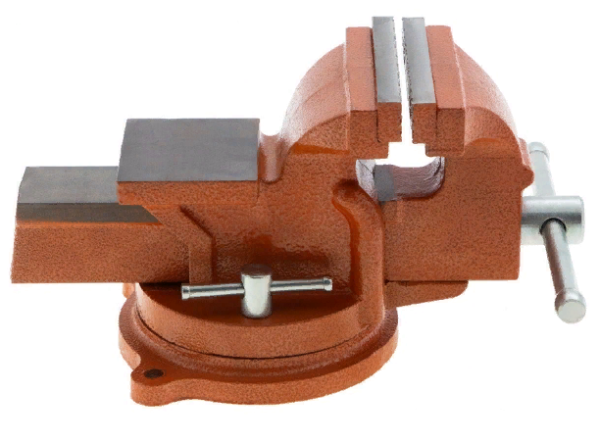 Tiski slesarnye 100mm povorotnye s nakovalnej Sparta 3